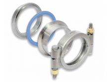 Garlock Sanitary High-Pressure Clamps for Hygienic connections